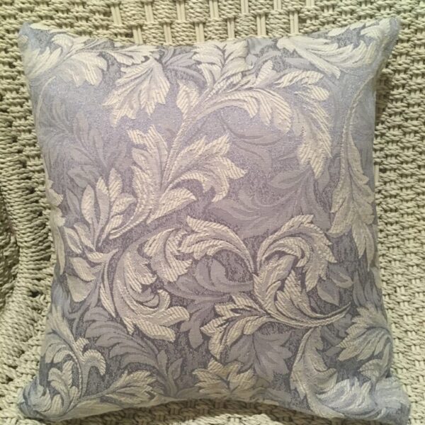 Blue Leaves Scatter Cushion Cover (2)