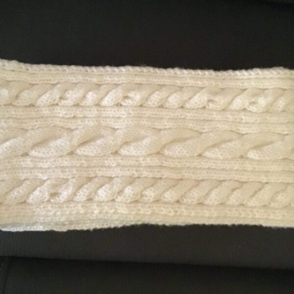 Scarf - Cable - Ivory