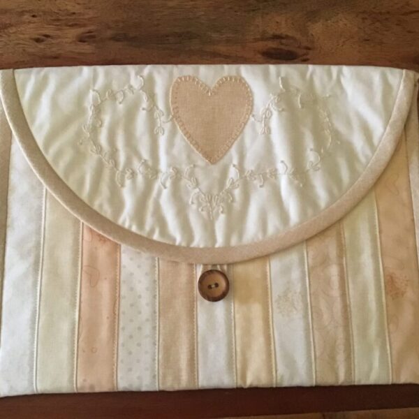 iPad Cover - Cream/Beige - Style 1