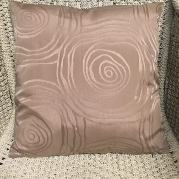 Brown Whirlpool Scatter Cushion Cover (2)
