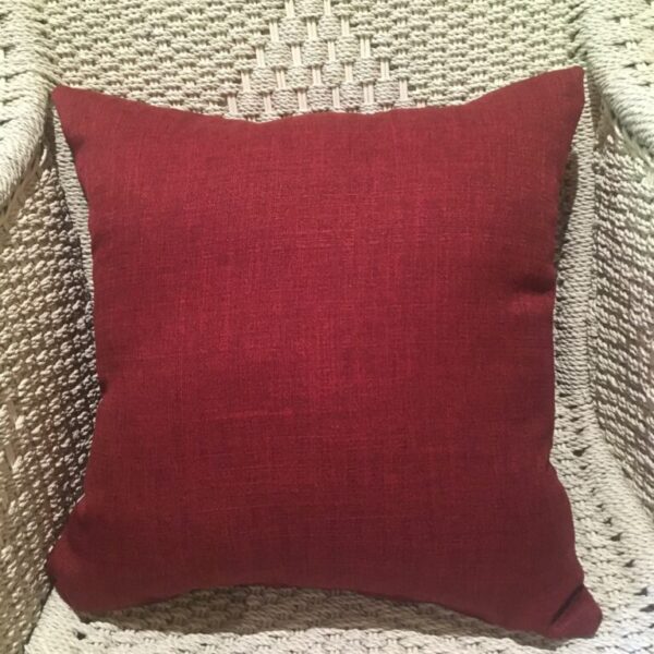 Burgundy/Black Blend Scatter Cushion Cover