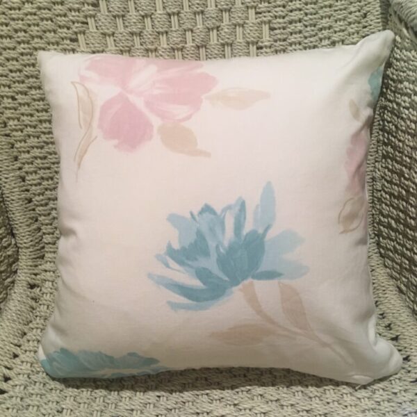 F24996AC-7394-4742-B1F8-59375FA41749.jpeg Aqua & Pale Pink Floral & Aqua Leaf Scatter Cushion Cove