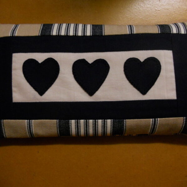 Navy & Beige Stripe Heat Pack