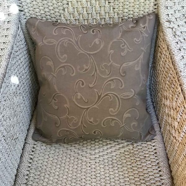 Brown Scroll Scatter Cushion Covers