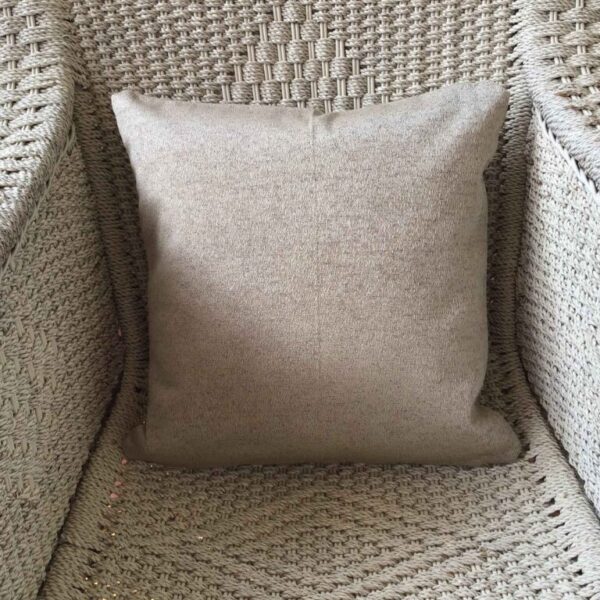 Beige & Tawny Brown Textured Scatter Cushion Cover