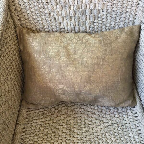Beige & Cream Ripple Crest Scatter Cushion Cover