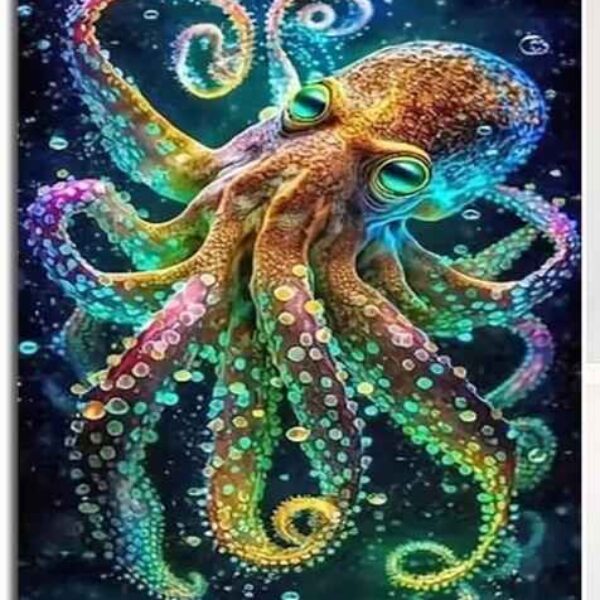Octopus Diamond Painting Kit