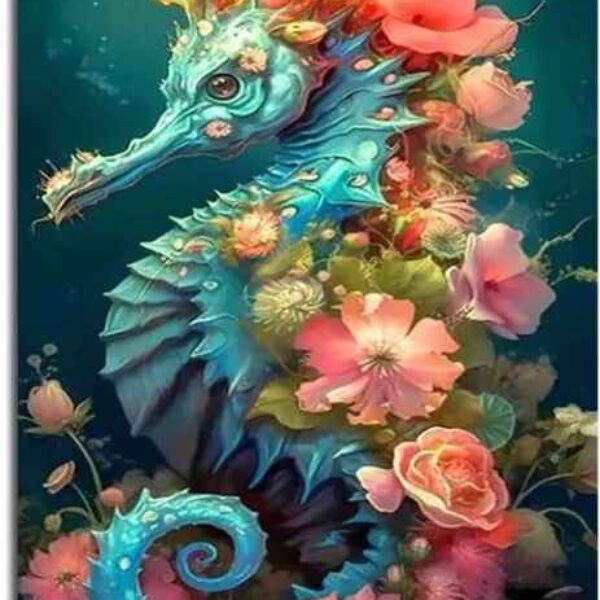 Sea Horse Diamond Painting Kit